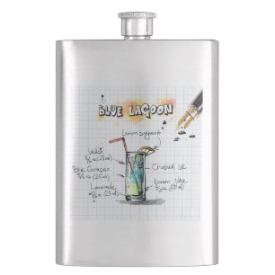 Flasque Lagon Bleu