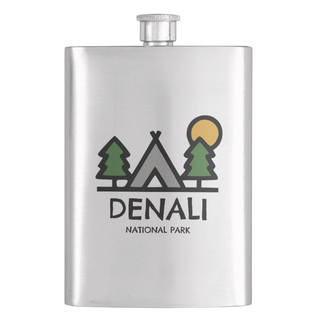 Flasque Le Parc national de Denali (devant)