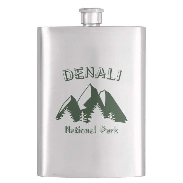 Flasque Le Parc national de Denali (devant)