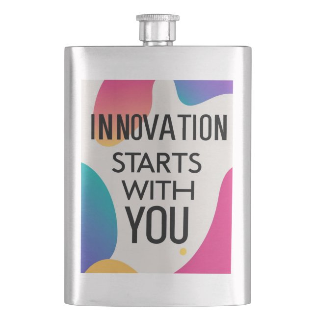 Flasque L'innovation commence avec vous (devant)