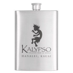 Flasque Logo de Kalypso Kane dans le noir
