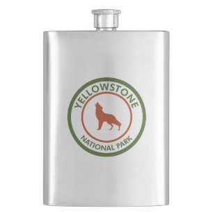 Flasque Loup du parc national Yellowstone