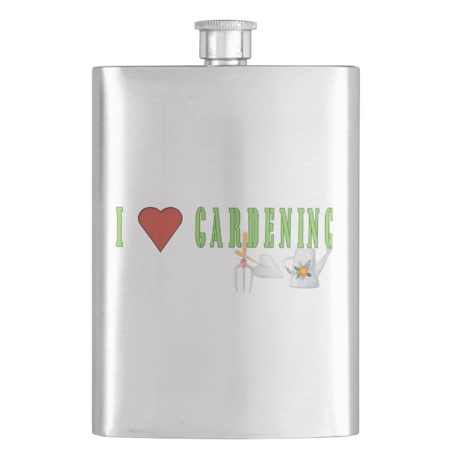 Flasque Love Gardening (devant)