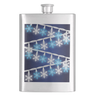 Flasque Lumières en forme de flocon de neige