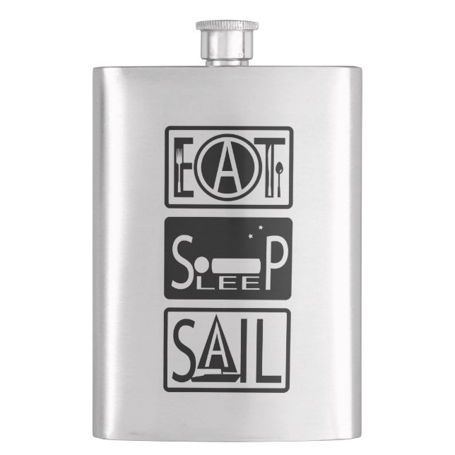 Flasque Manger Sleep Sail Classic 8oz Flask (devant)