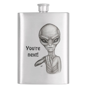 Flasque Mauvais Alien, Tu es le prochain !