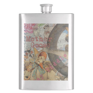 Flasque Mère Goose Nursery Rhyme Fairy Tale