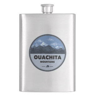 Flasque Montagnes Ouachita Arkansas Oklahoma Camping