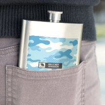 Motif de camouflage bleu clair militaire 