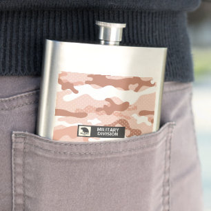 Flasque Motif de camouflage pêche douce Militaire