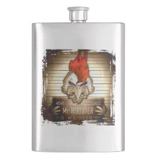 Flasque Mr. Rooster Vintage Hip Flask