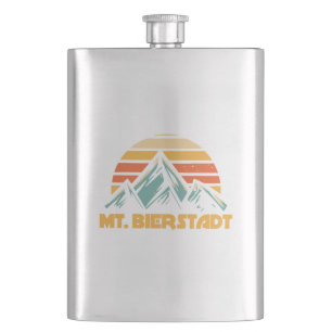 Flasque Mt. Bierstadt Colorado Retro Turquoise