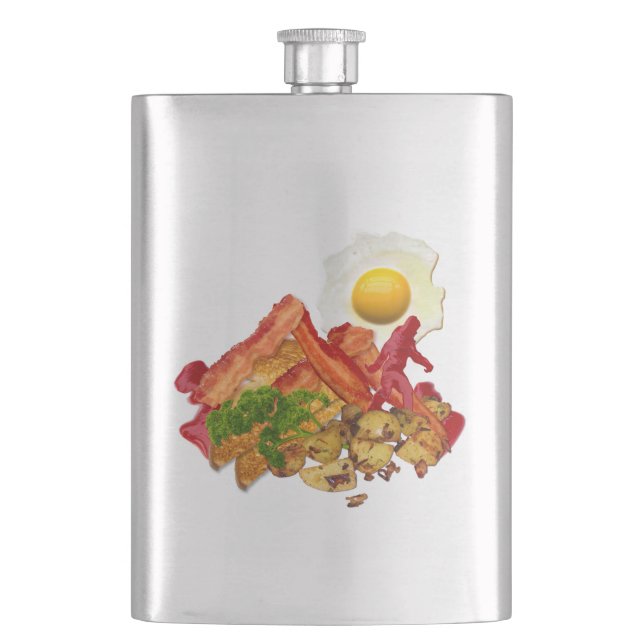 Flasque My Kettchoup Gone Squatchin pour décodeur de bacon (devant)