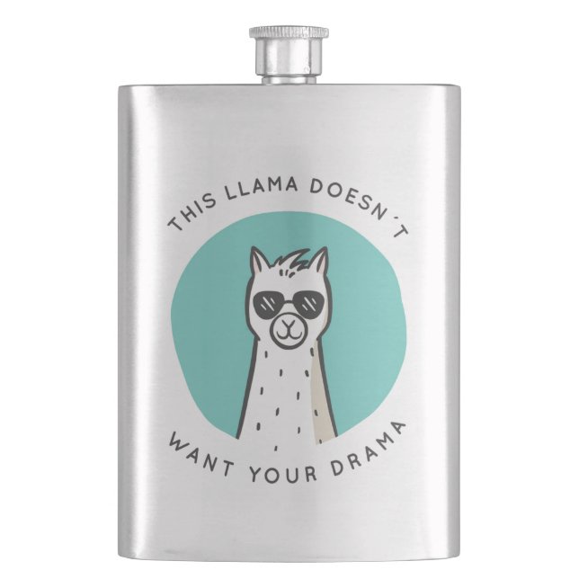Flasque No Drama Llama (devant)