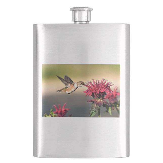 Flasque Nourriture des fleurs de colibri (devant)