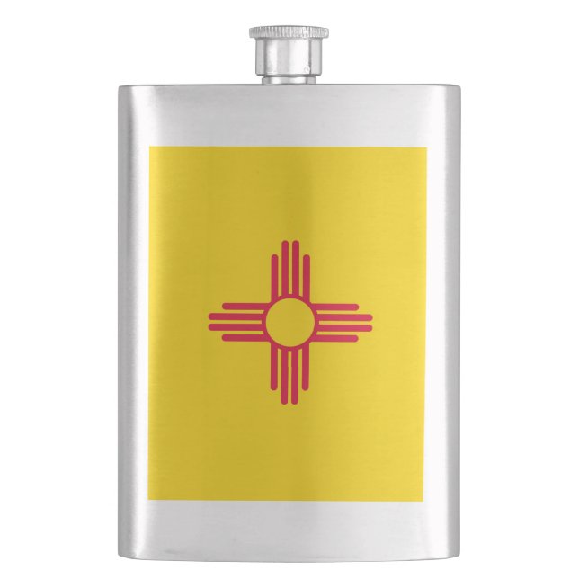 Flasque Nouveau-Mexique État Drapeau (devant)