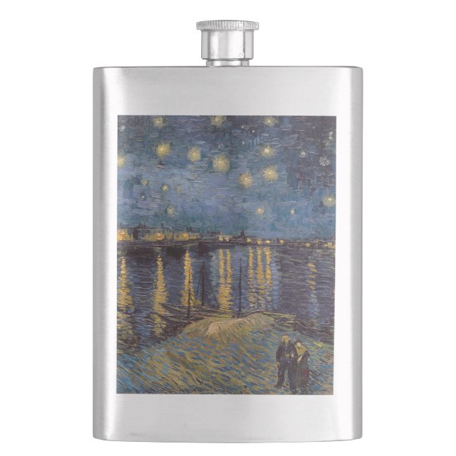 Flasque Nuit étoilée sur le Rhône par Vincent Van Gogh (devant)