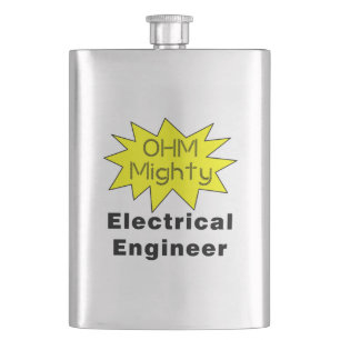 Flasque Ohm Mighty Electrical Engineer