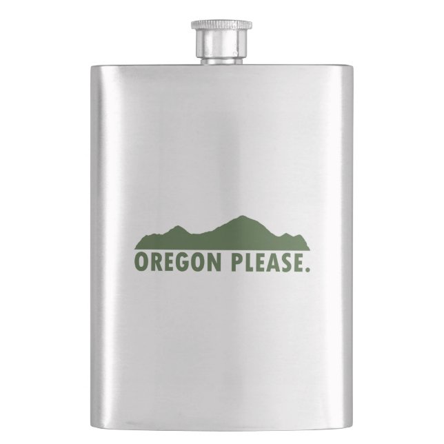 Flasque Oregon S'Il Vous Plaît (devant)
