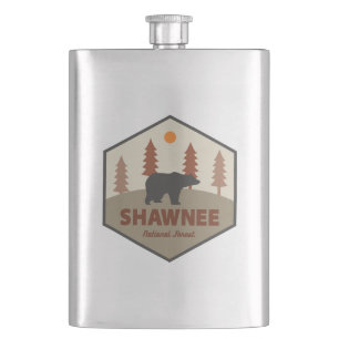 Flasque Ours forestier national de Shawnee