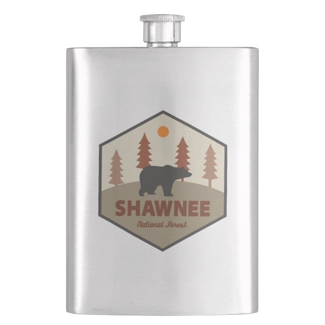 Flasque Ours forestier national de Shawnee (devant)