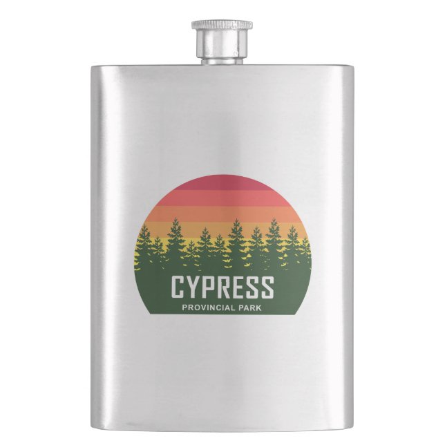 Flasque Parc provincial Cypress (devant)