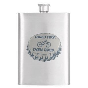 Flasque Partager D'Abord Puis Ouvrir Le Vélo De Montagne