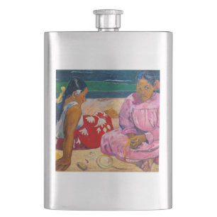 Flasque Paul Gauguin - Femmes tahitiennes sur la plage