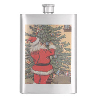 Flasque Père Noël Décoration de l'arbre de Noël