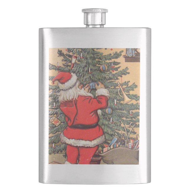 Flasque Père Noël Décoration de l'arbre de Noël (devant)