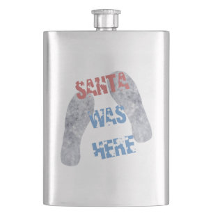 Flasque Père Noël était là