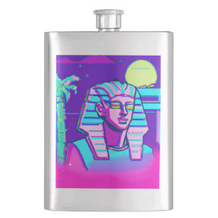 Flasque Pharaon Synthwave