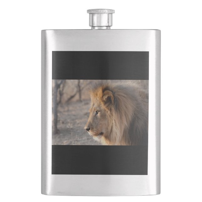 Flasque Portrait de Lion (devant)