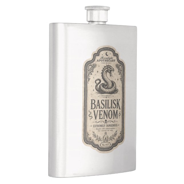 Flasque Potion de l'Apothicairerie de Sorcière Vintage (Droite)