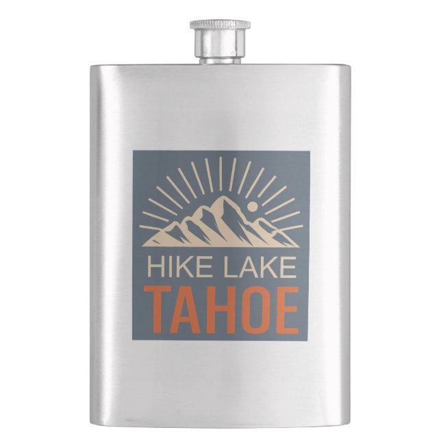 Flasque Randonnée Lake Tahoe Sunburst (devant)