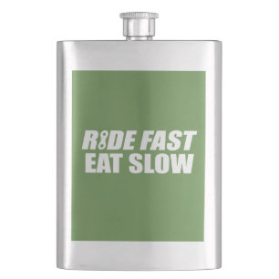 Flasque Ride Manger Rapidement Lent