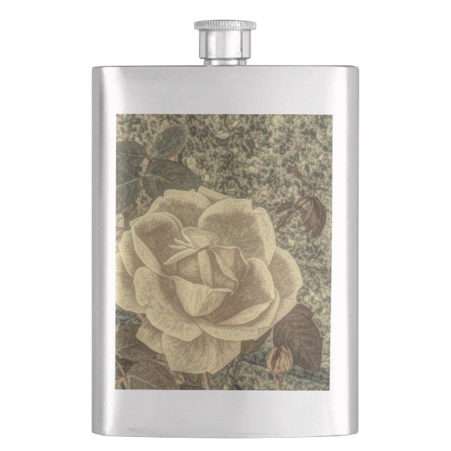 Flasque Rose rustique (devant)