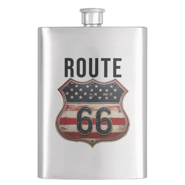 Flasque Route 66 (devant)