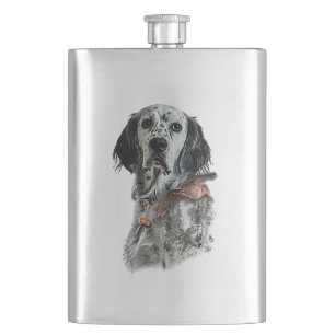 Flasque Setter anglais