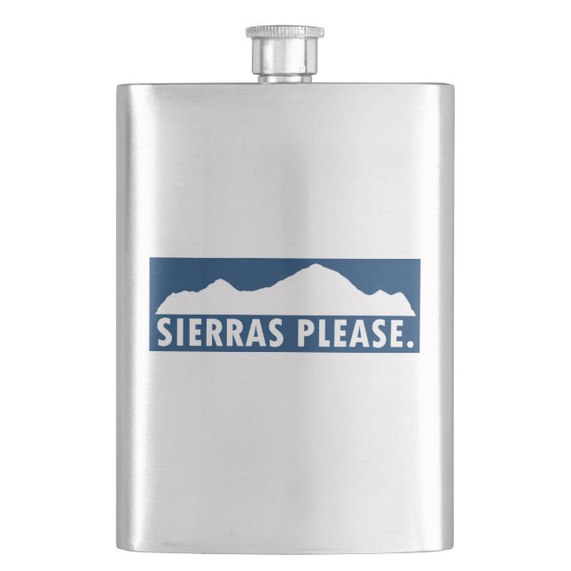 Flasque Sierras S'Il Vous Plaît Flask (devant)