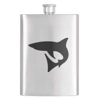 Flasque Silhouette de requin