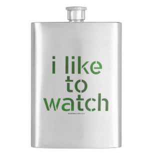 Flasque SlipperyJoe's Like to Watch Voyeurism peeping Tom