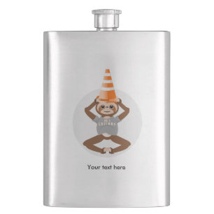 Flasque Sloth Be A Unicorn Safety Cone