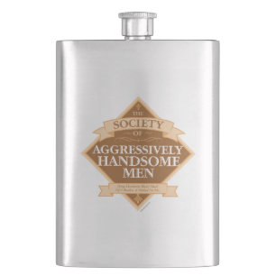 Flasque Société des hommes agressivement beaux