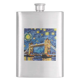 Flasque Starry Starry Night Londres Angleterre