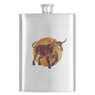 Flasque SYMBOLE Zodiaque Taurus