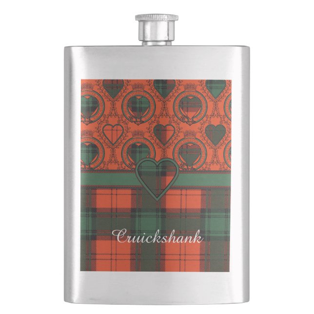 Flasque Tartan écossais de kilt de plaid de clan de (devant)