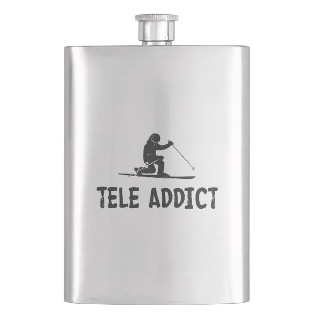 Flasque Tele Addict (devant)