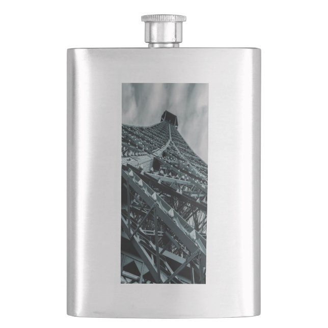 Flasque Tour Eifel Paris Acier et ciel Flask (devant)