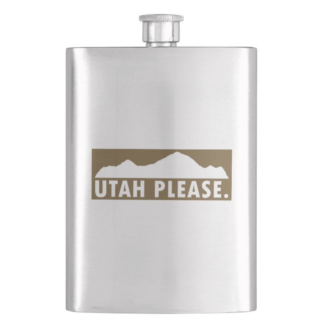 Flasque Utah S'Il Vous Plaît (devant)